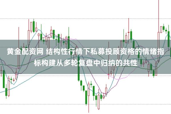 黄金配资网 结构性行情下私募投顾资格的情绪指标构建从多轮复盘中归纳的共性